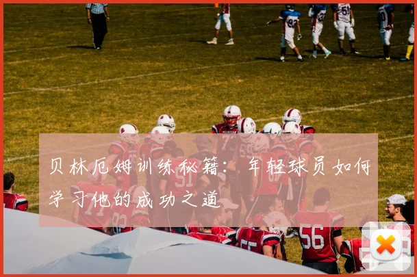 贝林厄姆训练秘籍：年轻球员如何学习他的成功之道